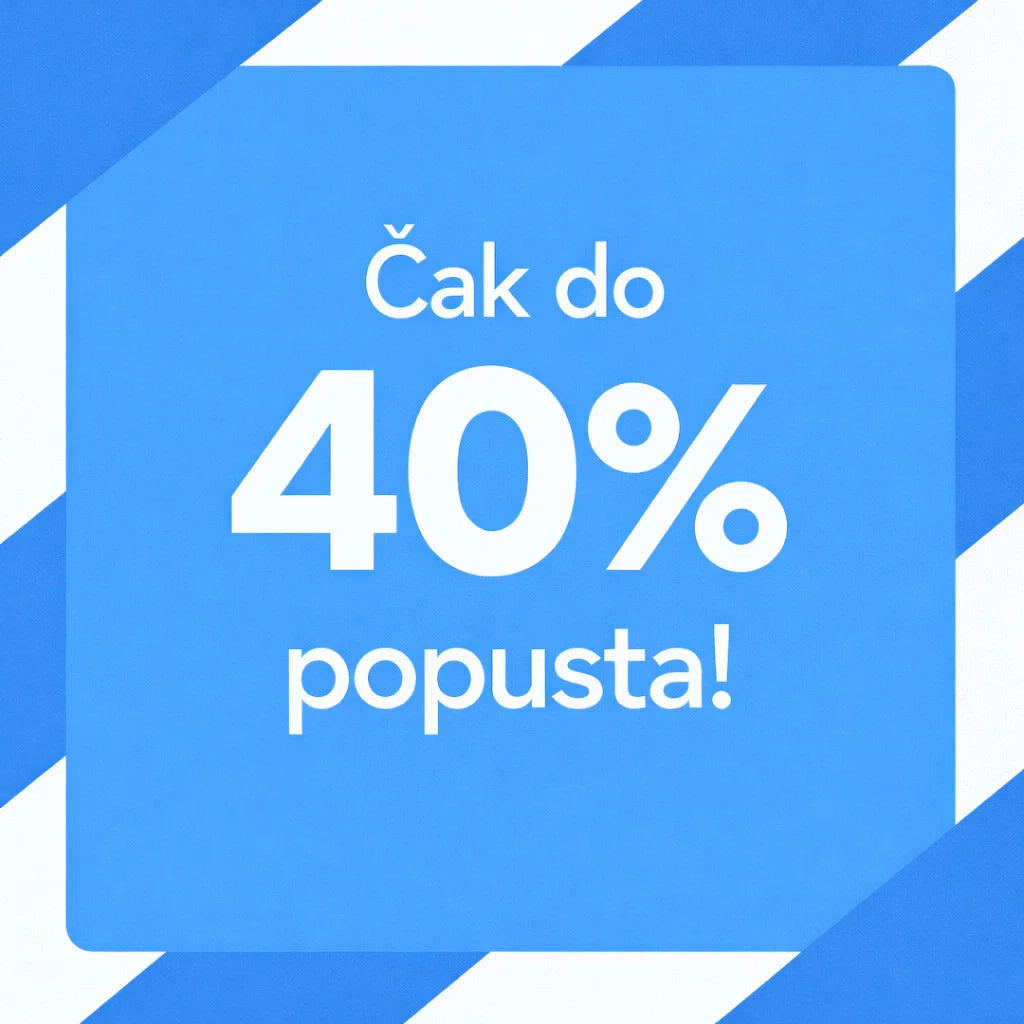 Čak do 40% POPUSTA!