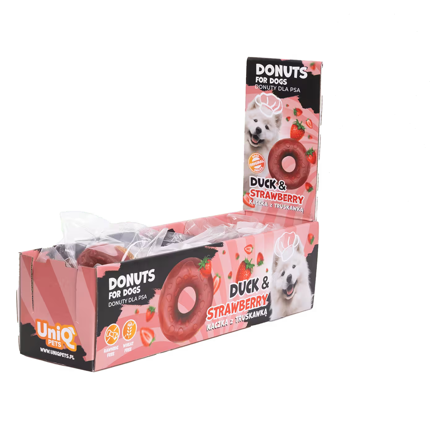 UniQ kolagen & voće krofna za pse, 50g (7cm)