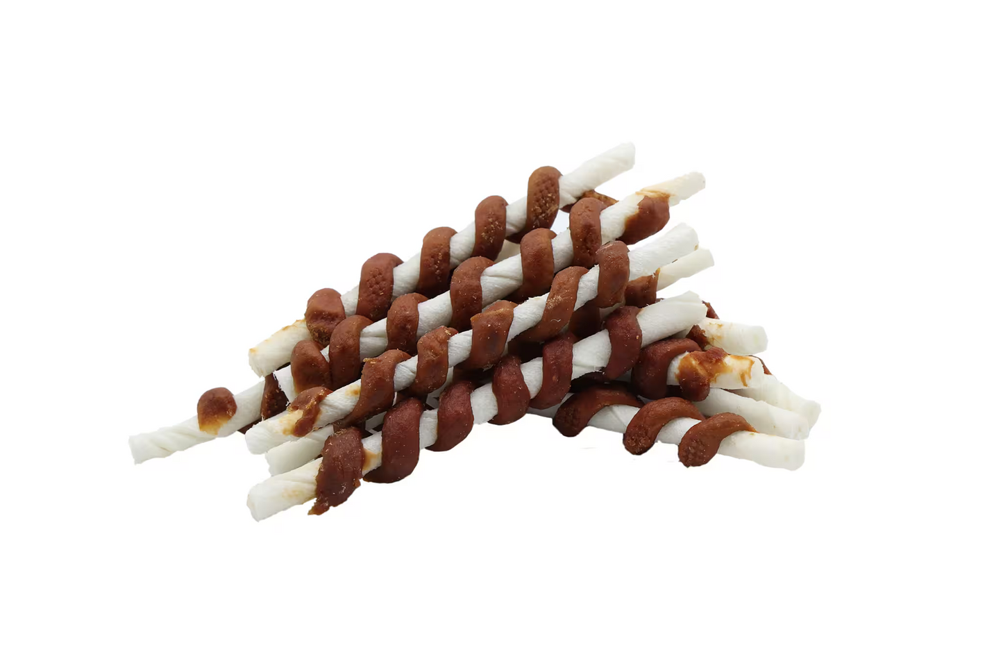 UniQ poslastice za pse, 500g, štapići od sirove kože obmotani zečetinom