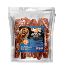UniQ pasji priboljški, 500g, fileji divjačinskega mesa (jelena) in hrustanca