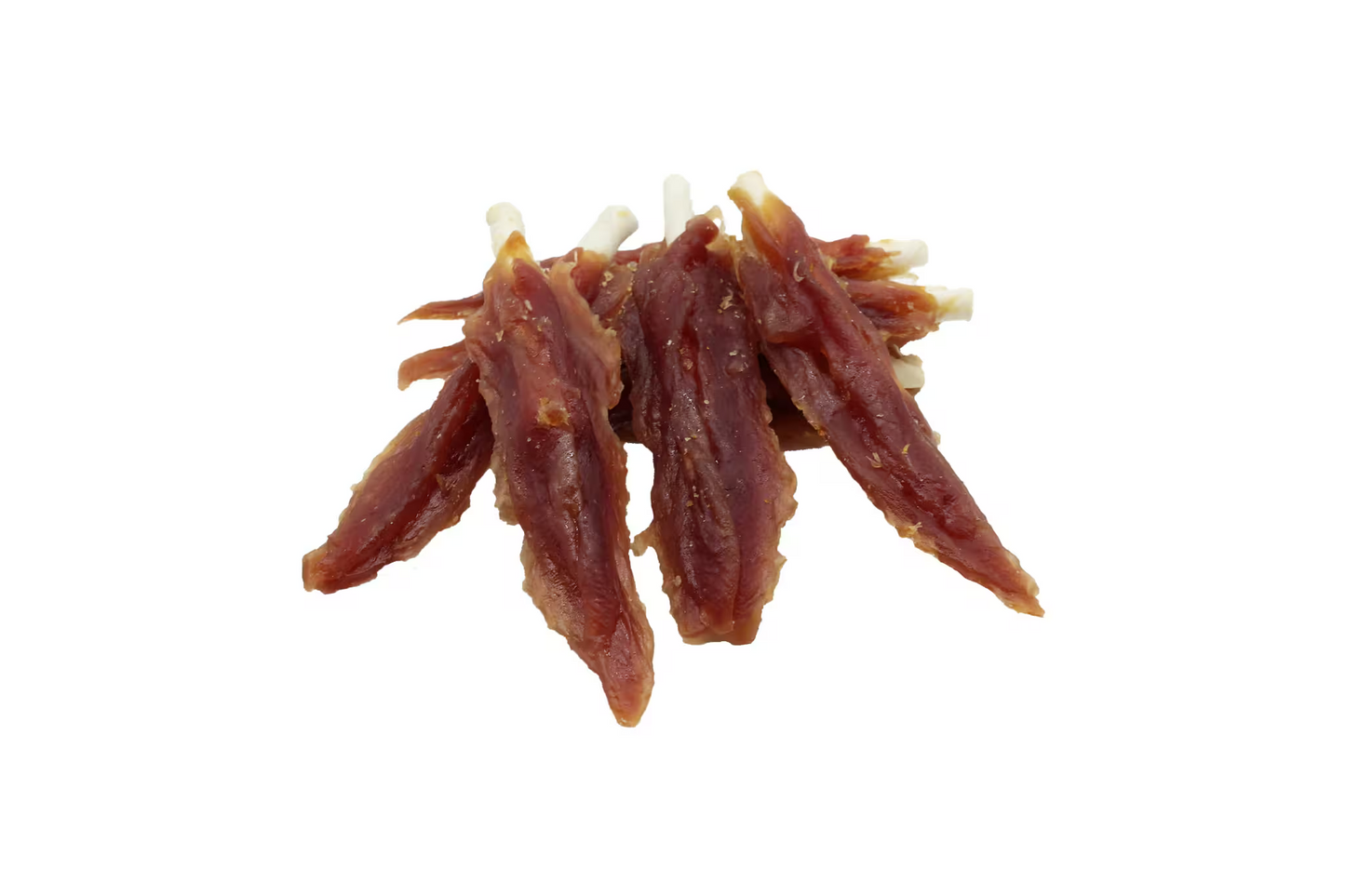 UniQ poslastice za pse, 500g, pačja prsa na štapićima od sirove kože