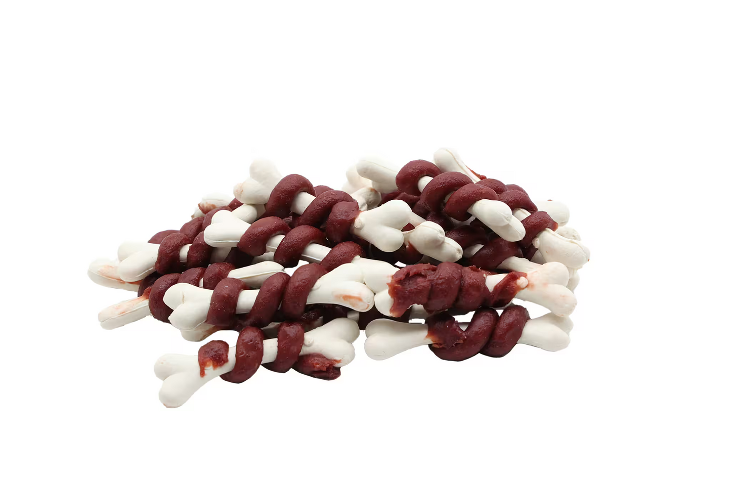 UniQ poslastice za pse, 500g, govedina obmotana oko kalcijumskih kostiju