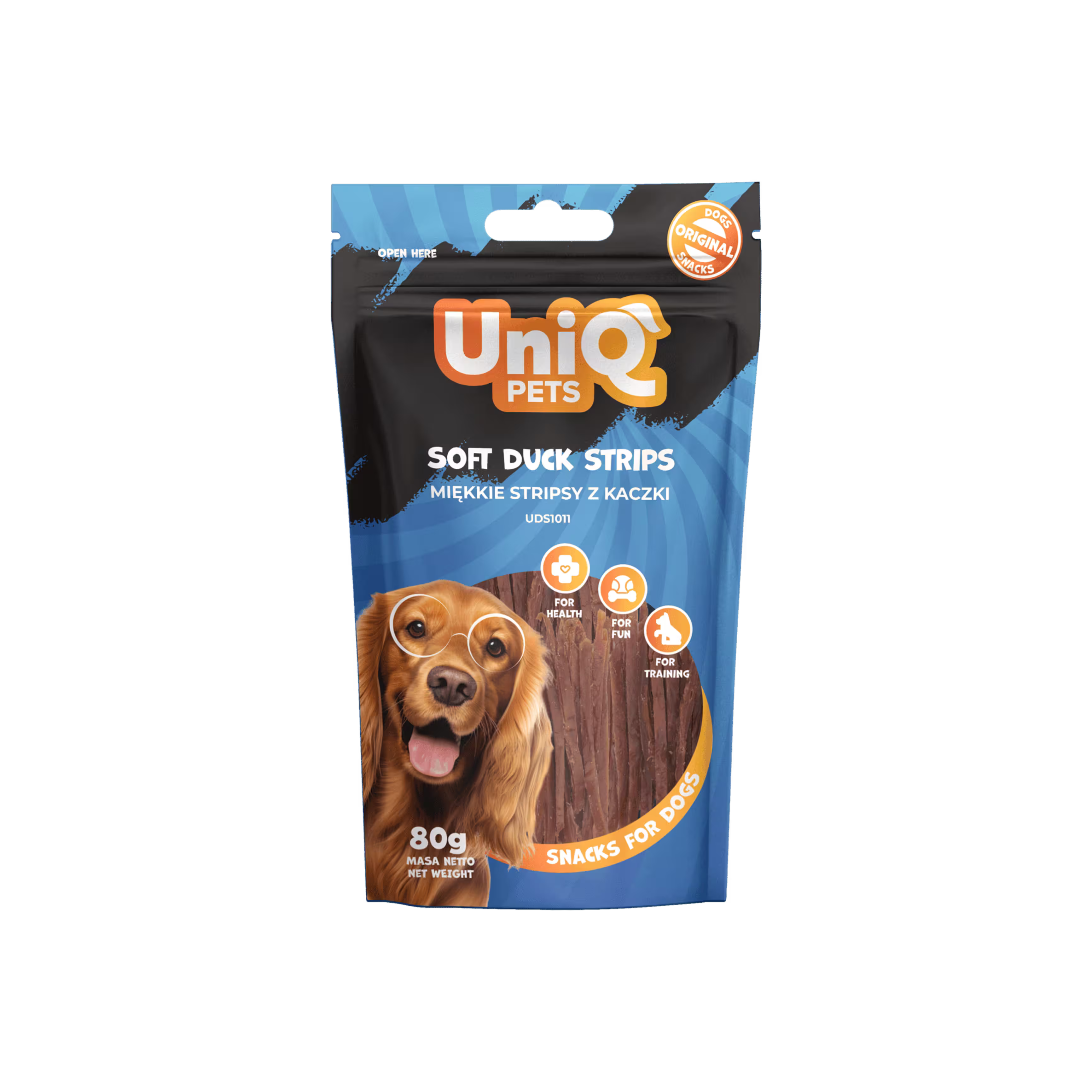 UniQ poslastice za pse, trakice od zečetine