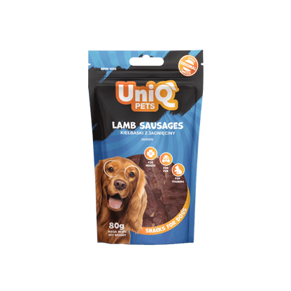 UniQ poslastice za pse, kobasice od jagnjetine