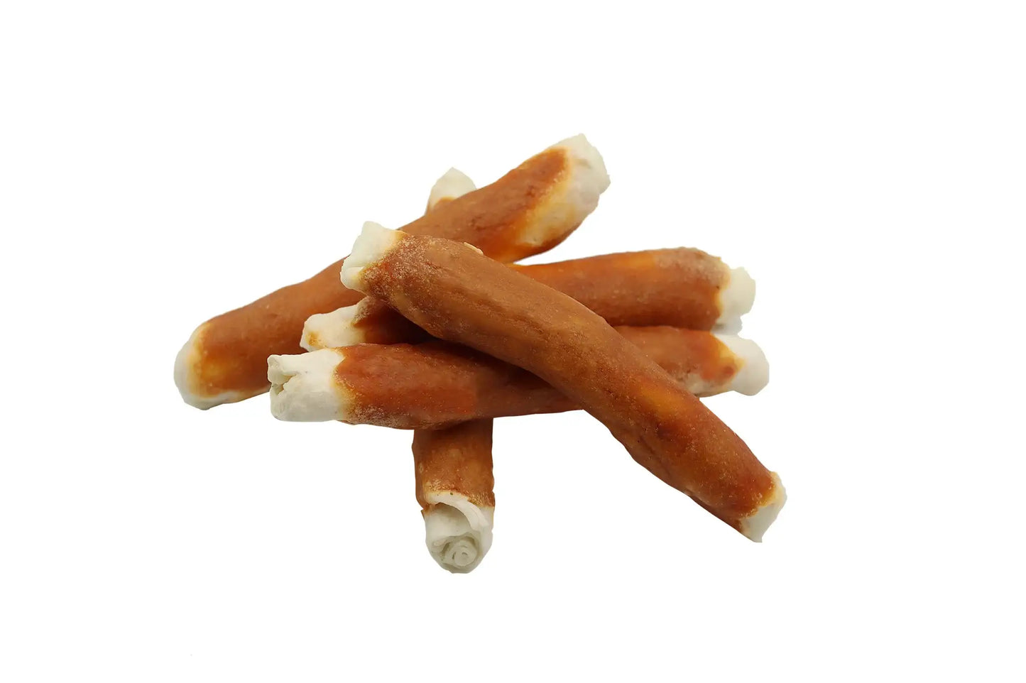 UniQ poslastice za psa, 500g, piletina obmotana oko debelih štapića sirove kože (20cm)