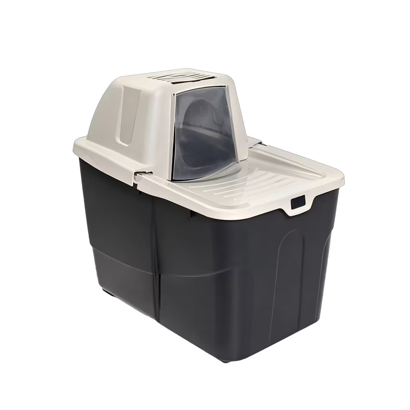 MPS zatvoreni toalet za mačke, svetlosiva, 58×39×56cm