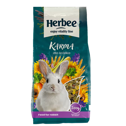 HERBEE hrana za kuniće, 500g