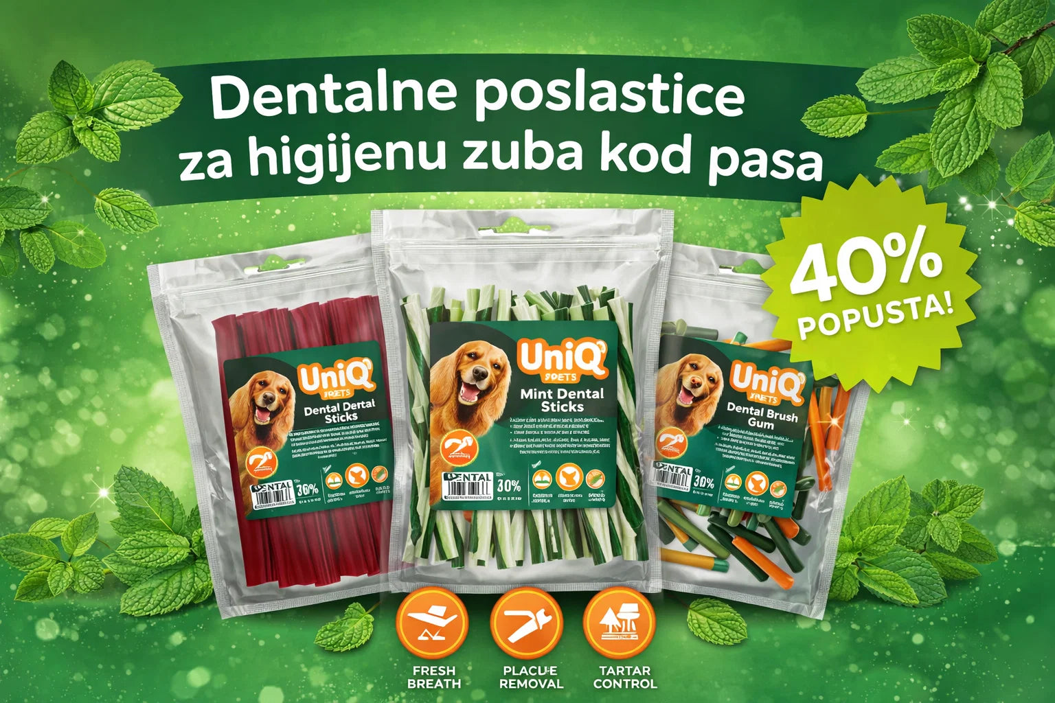 dentalne poslastice hrana za pse popust