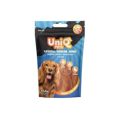 UniQ poslastice za pse, sušena piletina