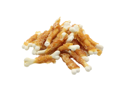 UniQ poslastice za psa, 500g, piletina obmotana sa kalcijum kostima