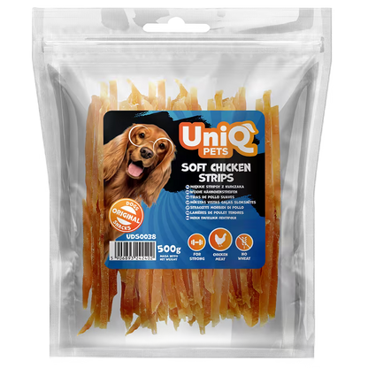 UniQ poslastice za pse, sušena pačetina