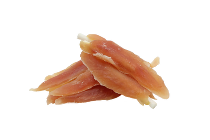 UniQ poslastice za pse, pileća prsa na štapićima od sirove kože