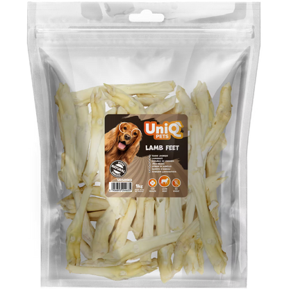UniQ poslastice za psa, jagnjeće noge